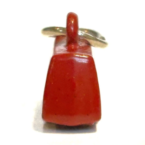 Red London England Double Decker Bus Bracelet Charm Pendant Metal Cute UK Mini - Picture 6 of 10